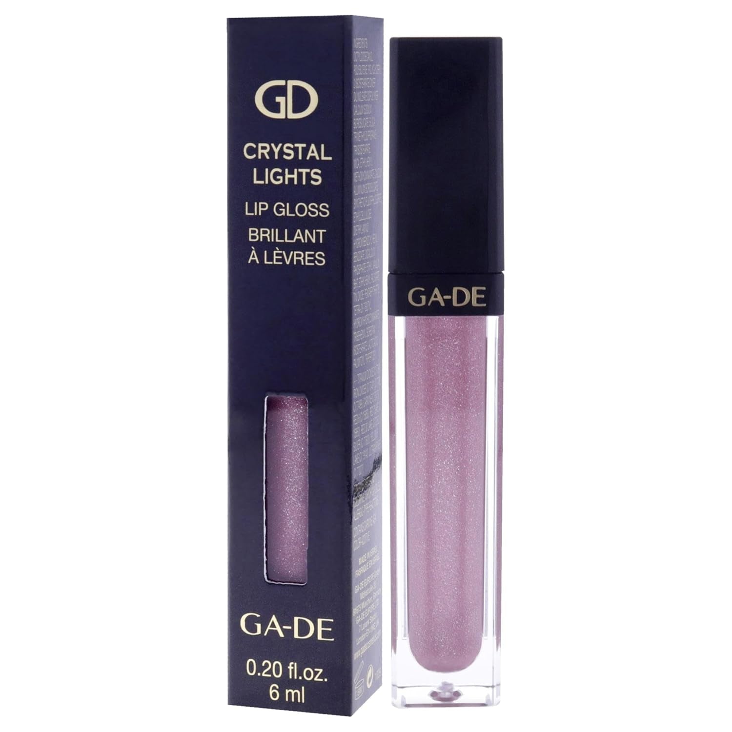 Crystal Lights Lip Gloss, 514 - Enriched with Light-Reflecting Crystal Pearls - Smooth Silky, Rich Color - Moisturizes and Adds Shine - 0.2 Oz