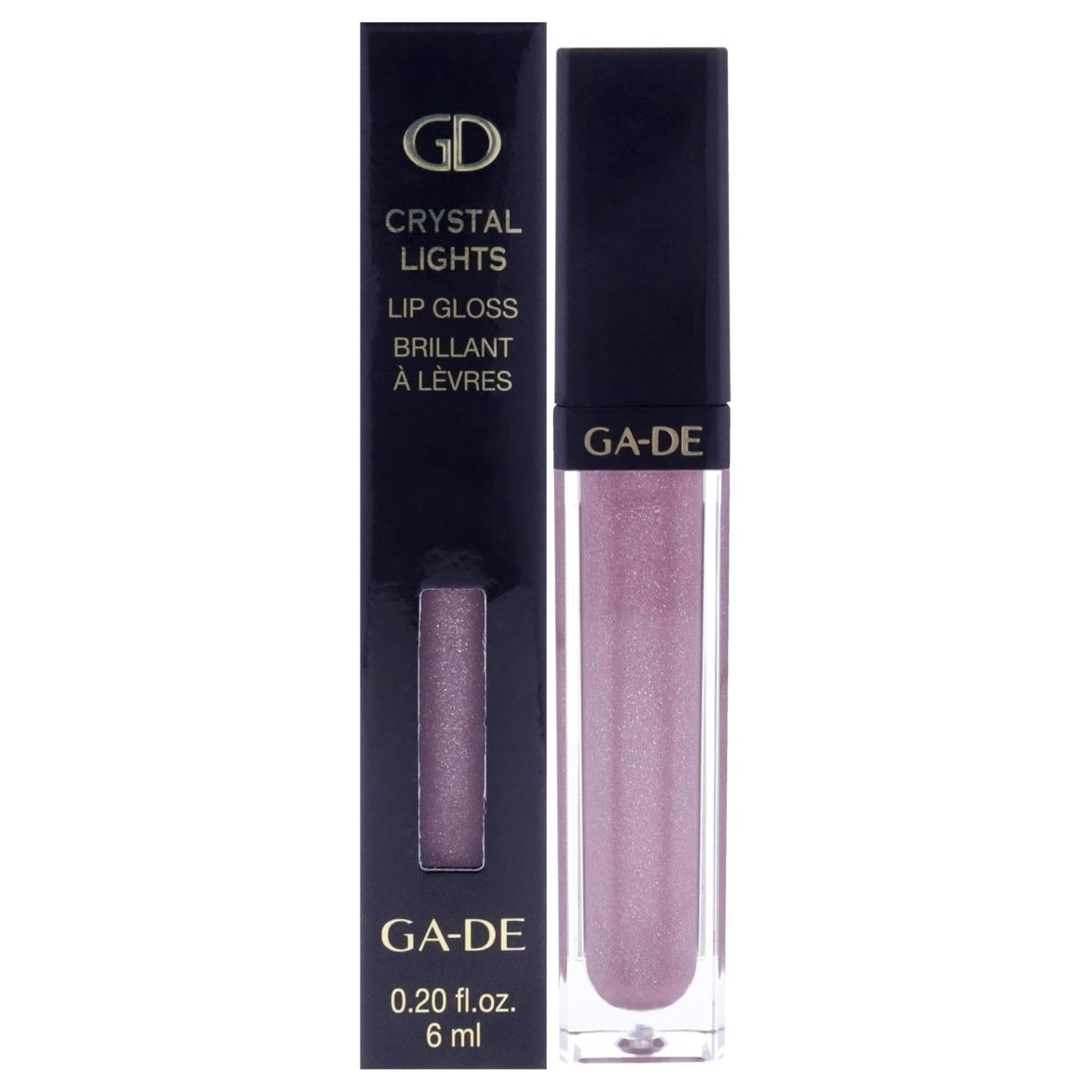 Crystal Lights Lip Gloss, 514 - Enriched with Light-Reflecting Crystal Pearls - Smooth Silky, Rich Color - Moisturizes and Adds Shine - 0.2 Oz