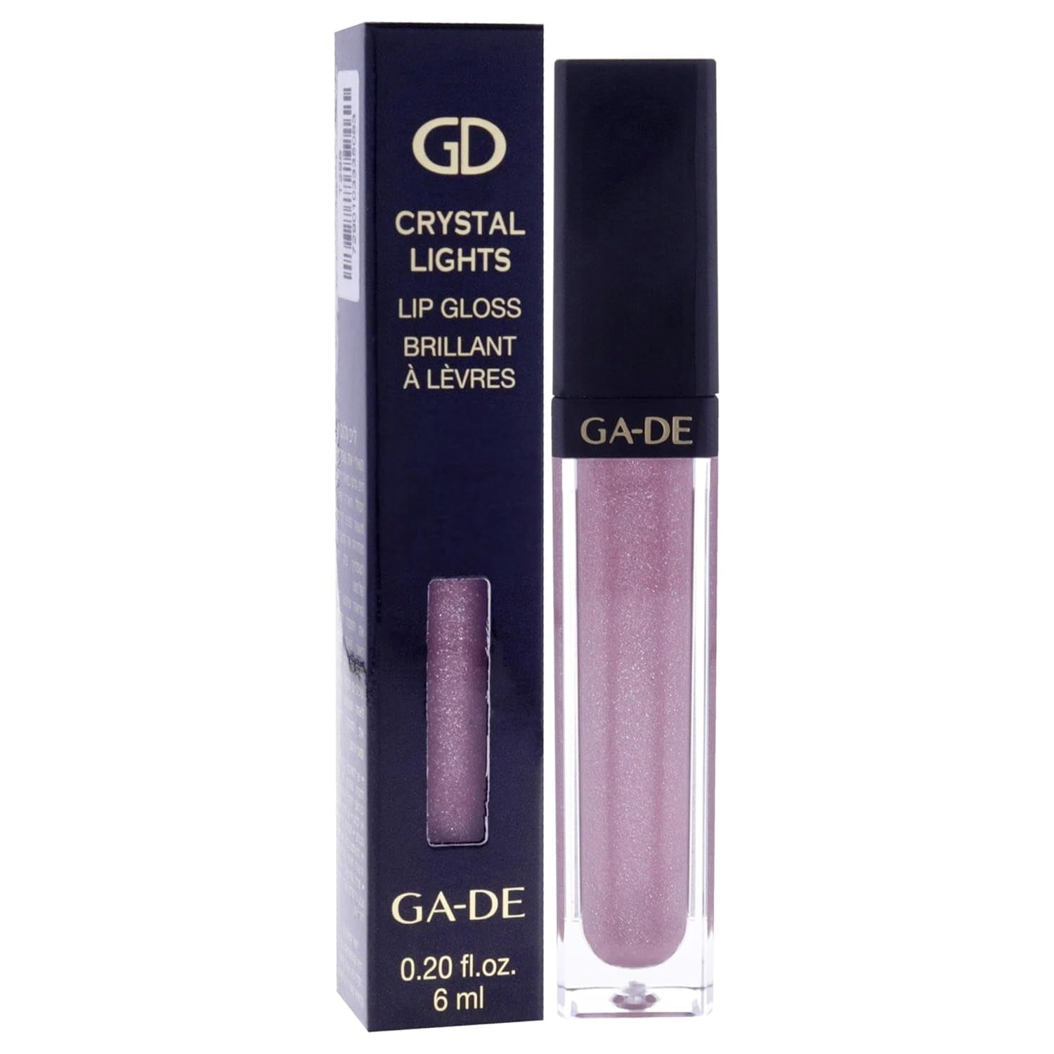 Crystal Lights Lip Gloss, 514 - Enriched with Light-Reflecting Crystal Pearls - Smooth Silky, Rich Color - Moisturizes and Adds Shine - 0.2 Oz